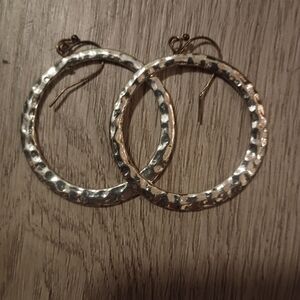 Silver Hoops